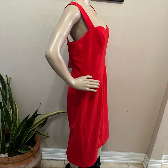 NWT Dress the Population Women Nicole Sweetheart Neck Bodycon Midi Dress Sz XXL - Picture 6 of 12